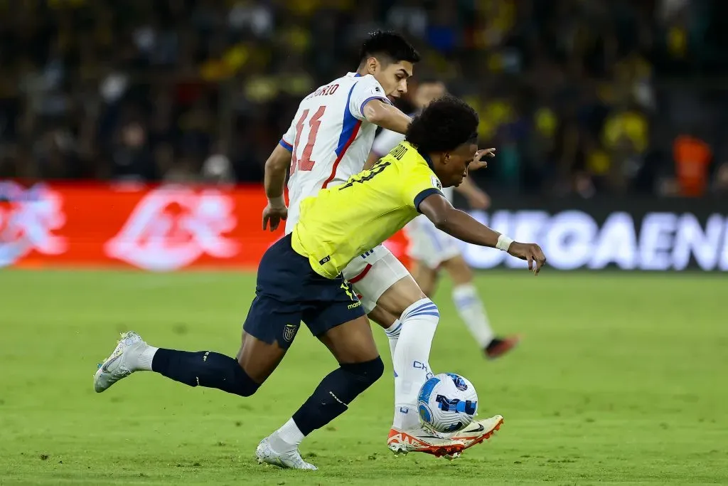 Chile encontró respuestas ante Ecuador con los jóvenes como Darío Osorio y Vicente Pizarro. Foto: Photosport.