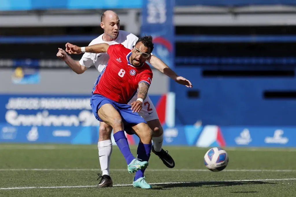 Leonel Guzmán en el Fútbol PC de los Juegos Parapanamericanos | Photosport