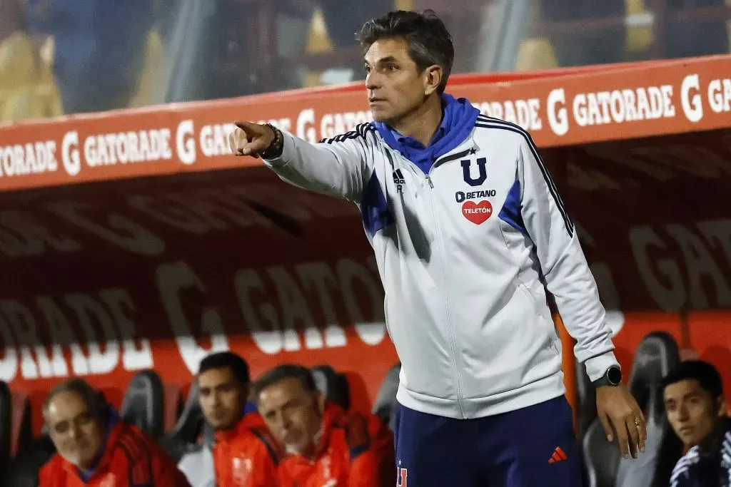 A Mauricio Pellegrino le gustaría dirigir a la U en el Estadio Nacional para 2024. | Foto: Photosport