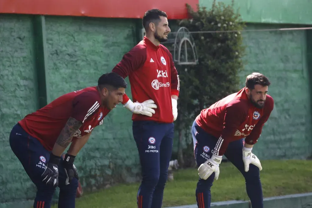 Cortés y De Paul en la selección chilena.