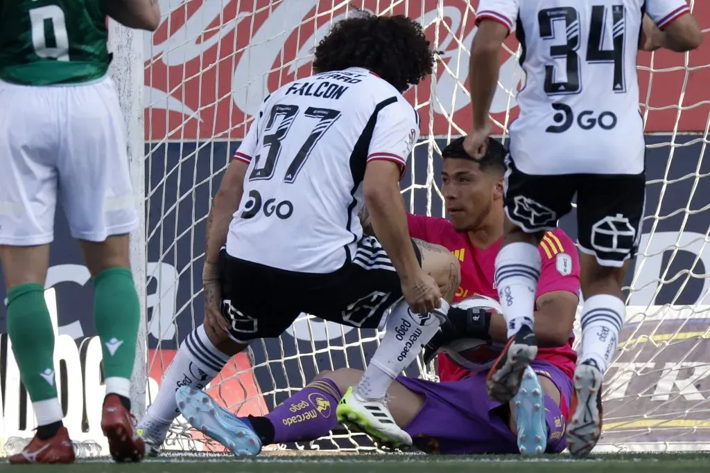 Cortés, figura y héroe de Colo Colo ante Audax.
