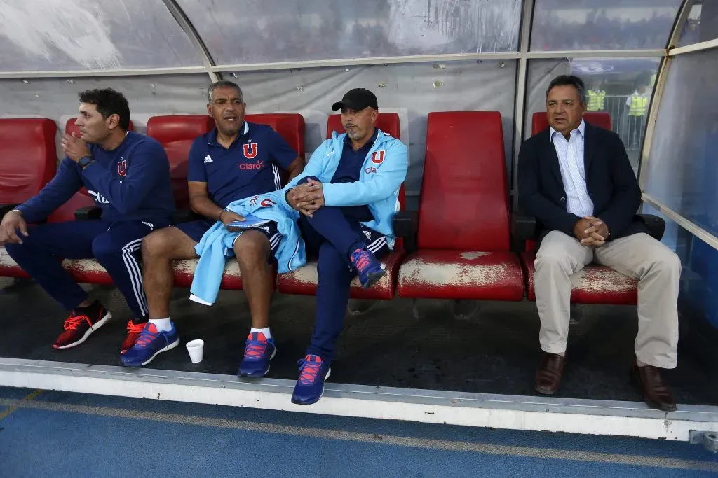 Cristián Castañeda fue ayudante técnico de Víctor Hugo en la U. (Foto: Photosport)