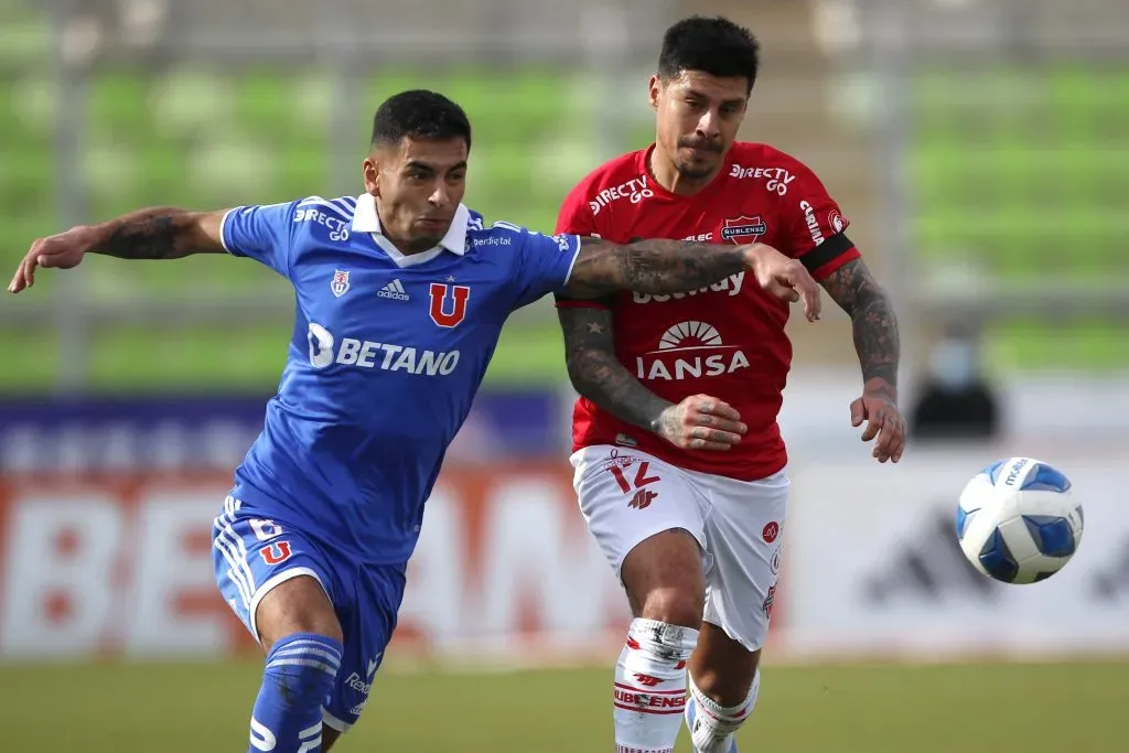 El jugador no pudo marcar diferencias en la U. Foto: Oscar Tello/Photosport