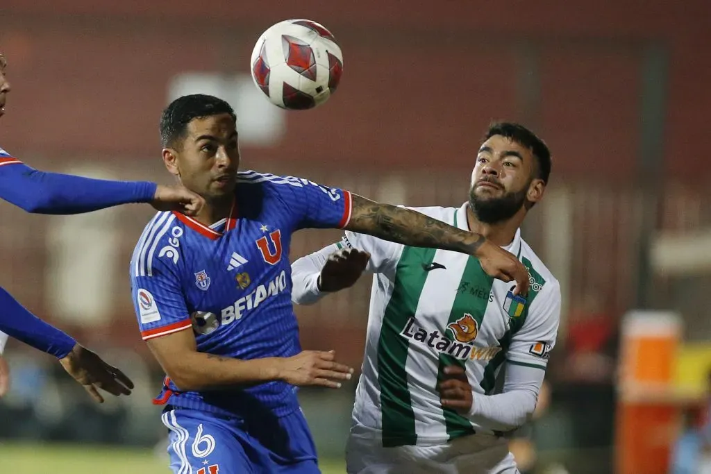 Yonathan Andía completó tres temporadas con la camiseta de Universidad de Chile. Foto: Dragomir Yankovic/Photosport