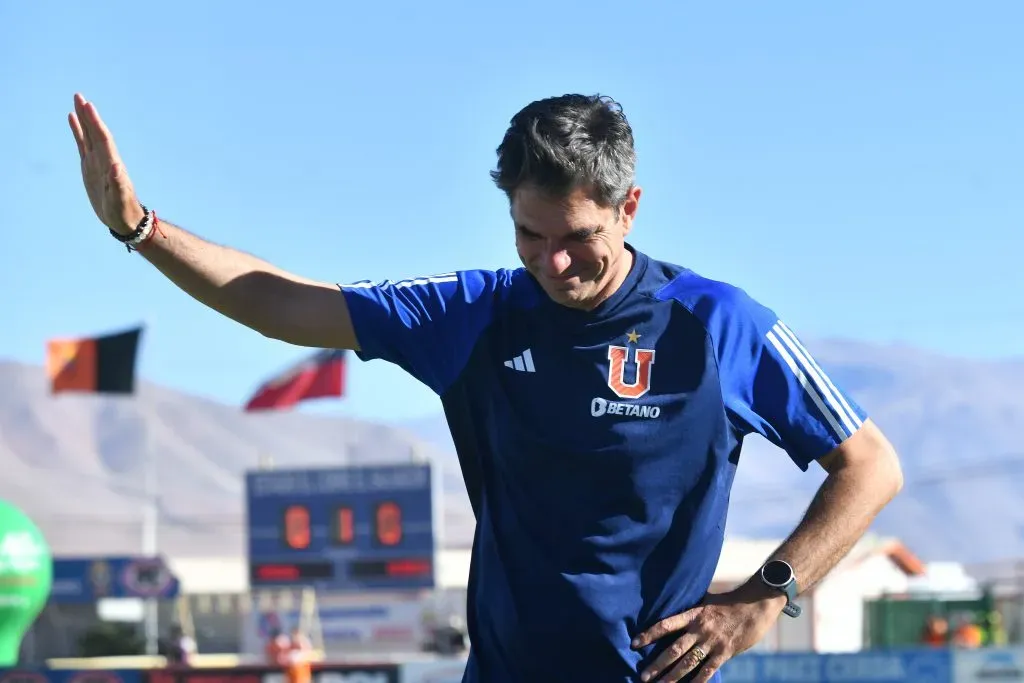 Hoy termina el contrato de Mauricio Pellegrino en Universidad de Chile. Foto: Alejandro Pizarro Ubilla/Photosport