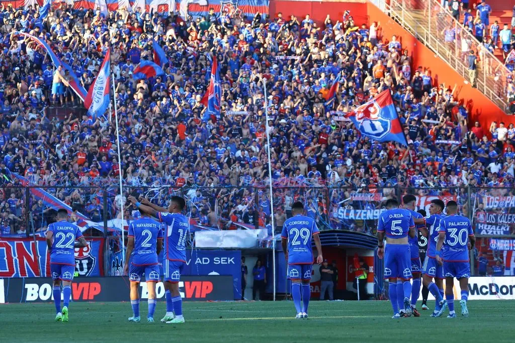 Universidad de Chile hizo su parte, pero no se le dieron los resultados y se quedó sin Copa Sudamericana. Foto: Photosport.