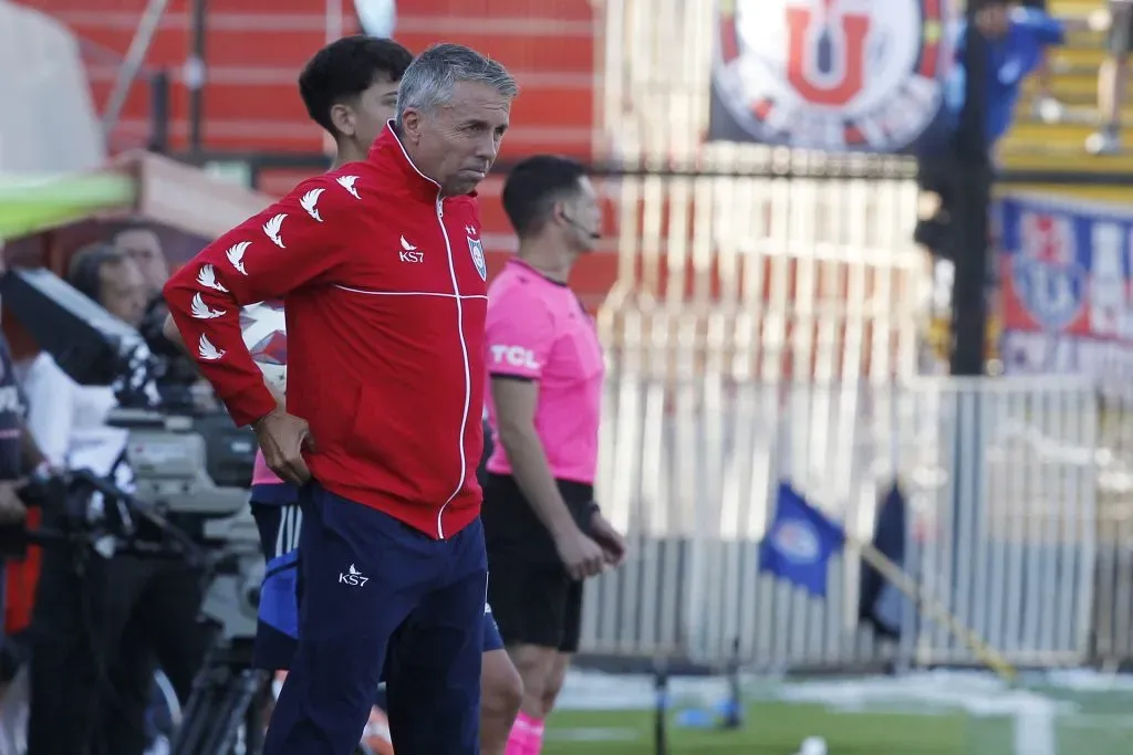 Gustavo Álvarez sorprendió a Universidad de Chile desde la primera fecha del Campeonato Nacional.Foto: Jonnathan Oyarzun/Photosport