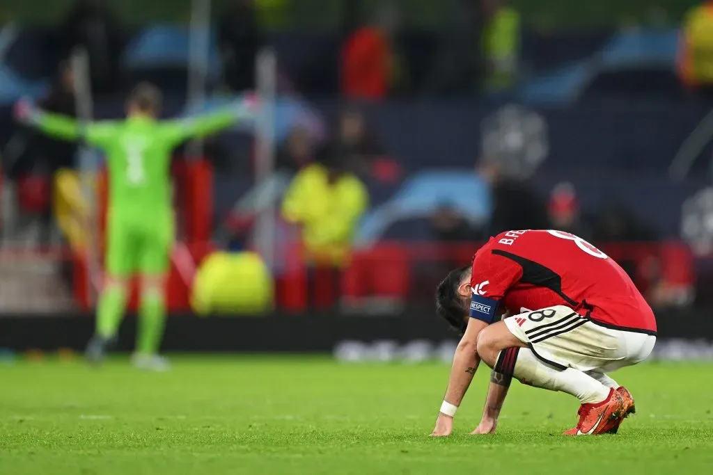 Manchester United se quedó sin copas internacionales y suma un papelón más a su ya larga lista de fracasos en los últimos años. Foto: Getty Images.