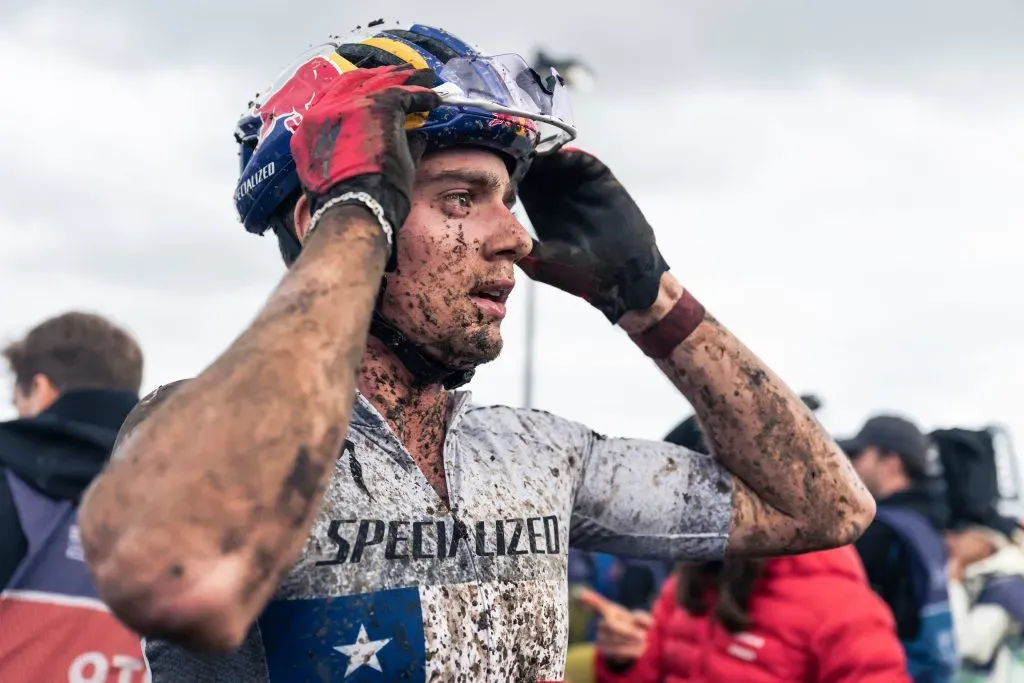 Martin Vidaurre tuvo una gran temporada en la Copa del Mundo UCI este 2023. Foto: Red Bull Content Pool.