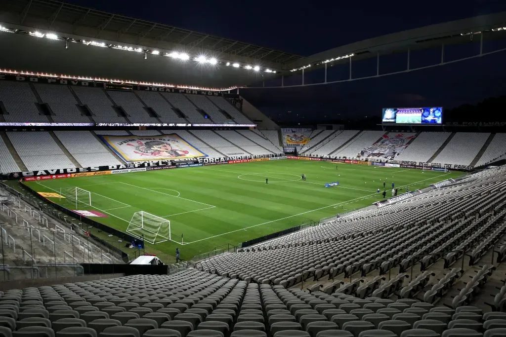 El Arena Corinthians de Sao Paulo, recinto que recibirá a la NFL para el 2024. | Foto: Getty Images.