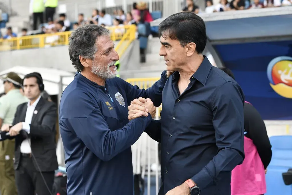 Quinteros en la final de la Copa Chile contra Magallanes.