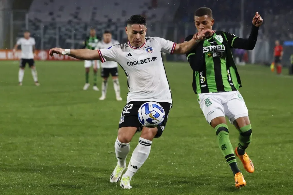 Colo Colo frente a América Mineiro.