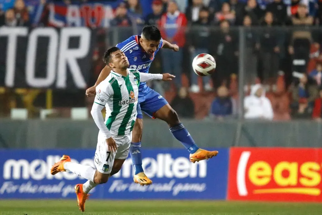 Fabián Hormazábal jugando ante Universidad de Chile. Foto: Jonnathan Oyarzun/Photosport