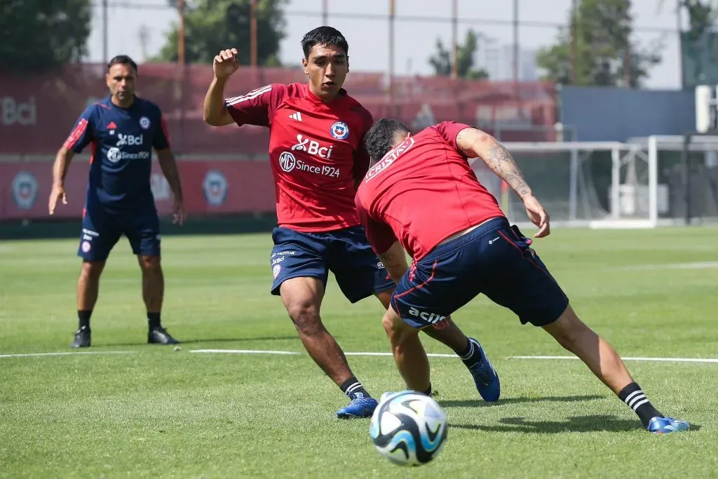 Renato Cordero es otro titular de U. de Chile que lucha por estar en el Preolímpico. Foto: La Roja.