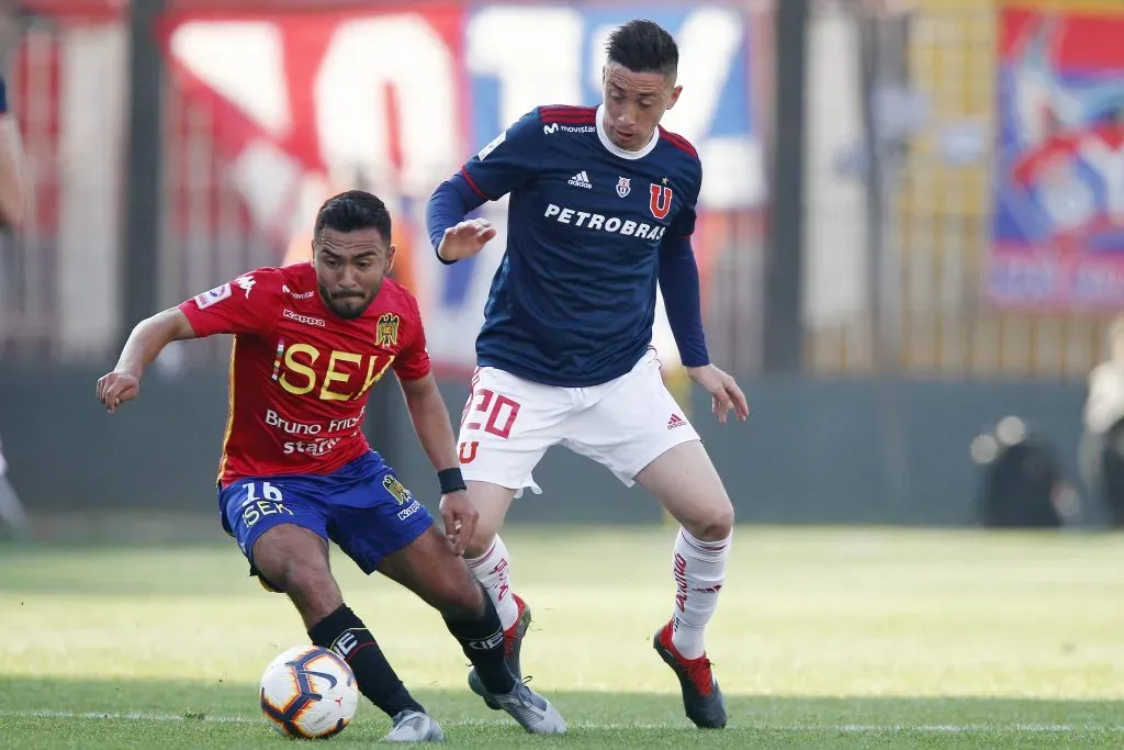 Rodrigo Echeverría tiene claro que en un momento va a regresar en Universidad de Chile. Foto: Felipe Zanca/Photosport