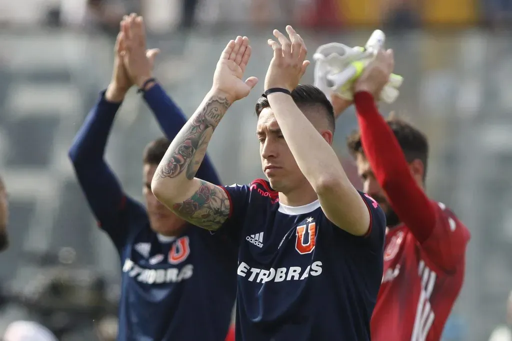 Rodrigo Echeverría asegura que toda su familia es hincha de Universidad de Chile. Foto: Ramon Monroy/Photosport