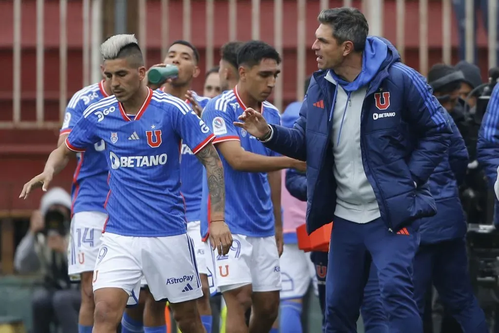 La U tuvo como goleador a Leandro Fernández. Foto: Dragomir Yankovic/Photosport