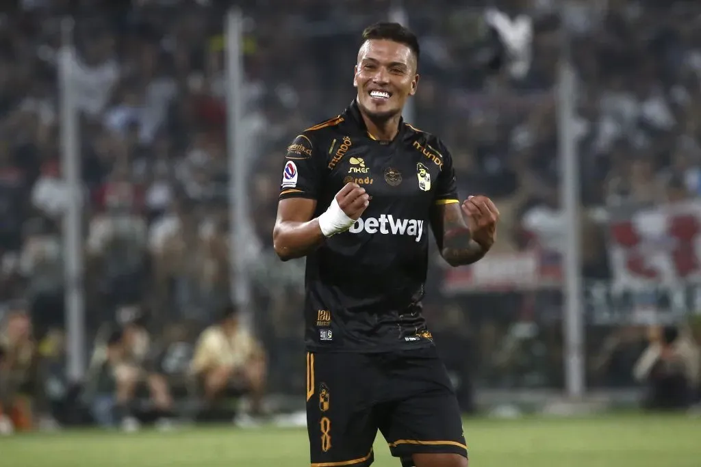 Cuatro fueron los goles que marcó Javier Parraguez con la camiseta de Coquimbo Unido. Foto: Jonnathan Oyarzun/Photosport