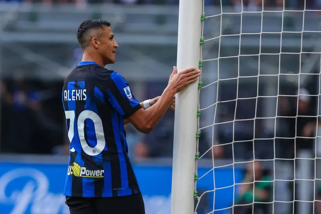 Alexis Sánchez sigue sin poder reencontrarse con su mejor versión en el Inter de Milán. Foto: IMAGO.