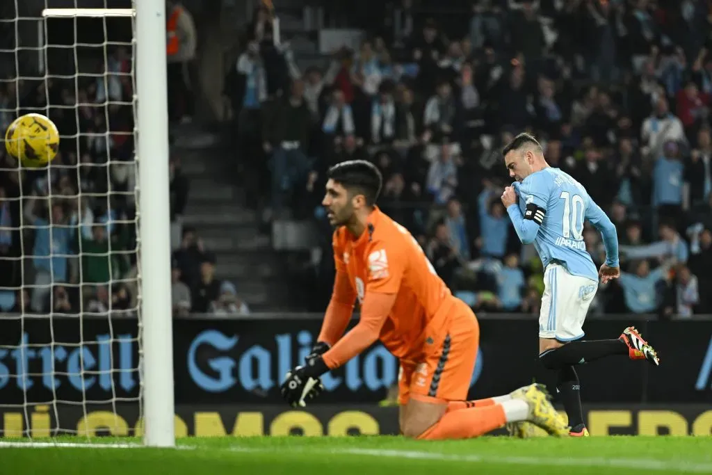 Celta de Vigo consiguió un agónico triunfo ante el Betis de Manuel Pellegrini. Foto: Getty Images.