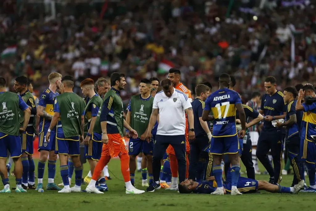 Jorge Almirón dirigió a Boca Juniors en la final de la Copa Libertadores | Getty Images