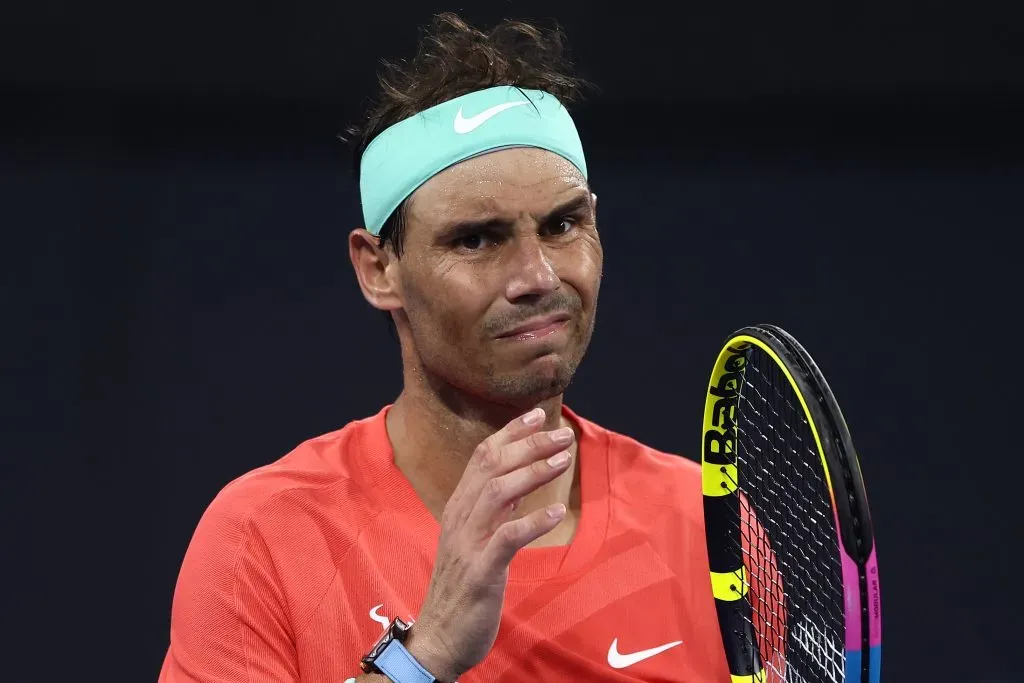 Nadal cayó contra Thompson y dejó dudas sobre su estado físico / Getty