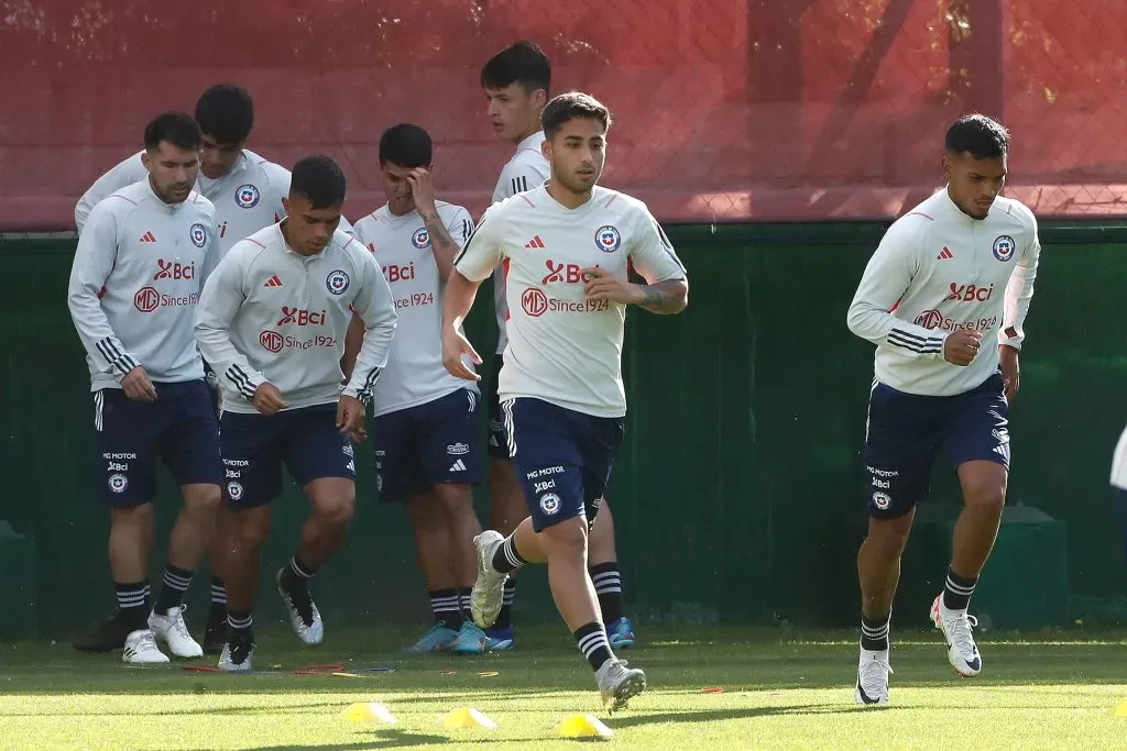 Lucas Assadi está trabajando con la Roja para el Preolímpico de Venezuela. Foto: Jonnathan Oyarzun/Photosport