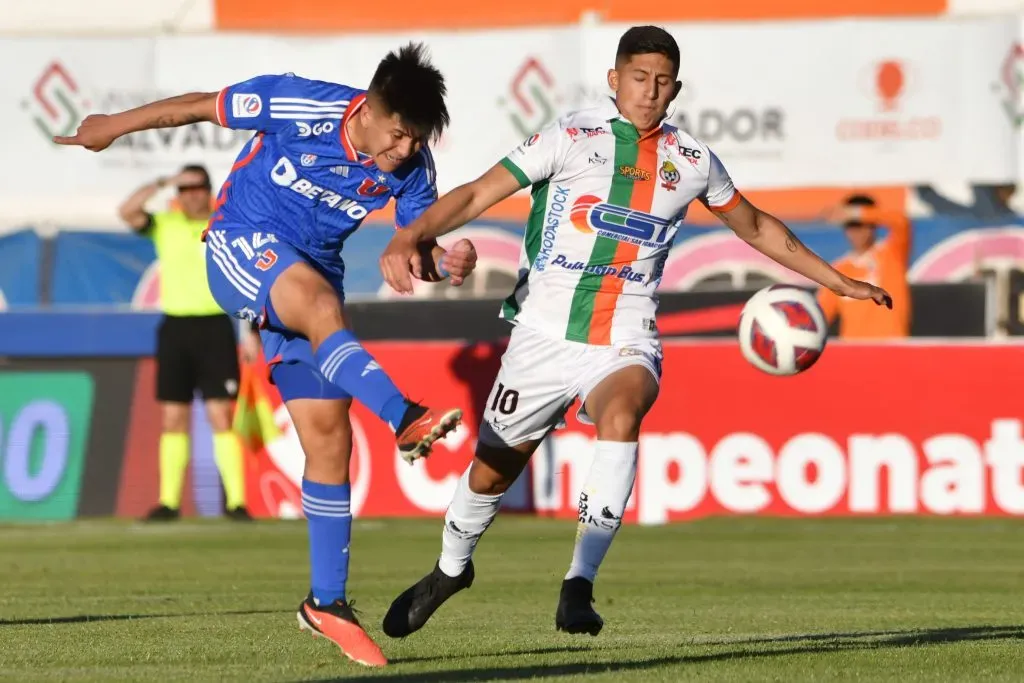 Marcelo Morales terminó como uno de los mejores de la U en 2023. Foto: Alejandro Pizarro Ubilla/Photosport