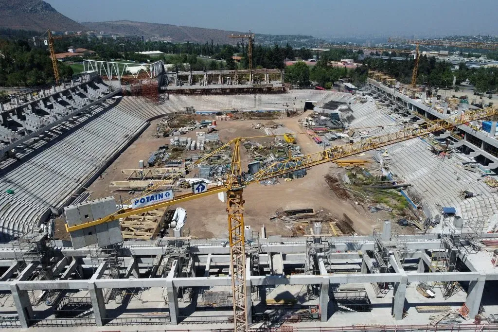 El moderno estadio de la UC tendrá un césped sintético nunca antes visto en Chile | Photosport