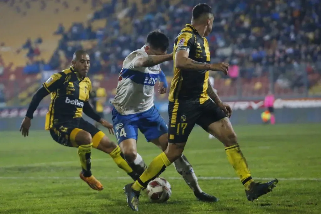 Coquimbo Unido será el rival de la UC en el plano internacional. (Marcelo Hernéndez/Photosport).