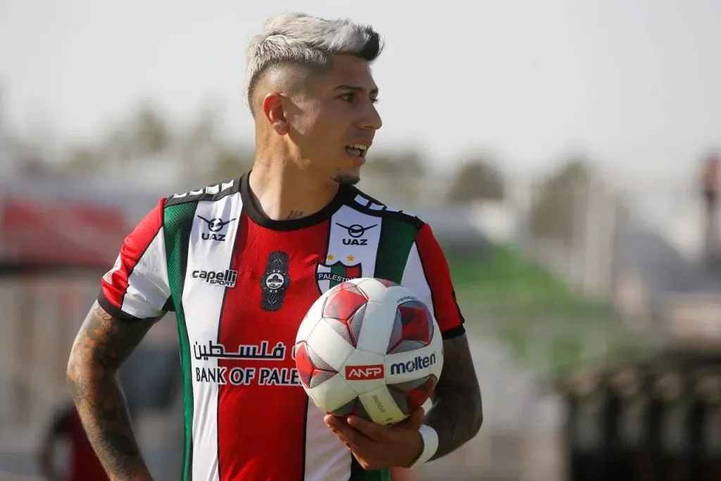 Brayan Véjar jugó las últimas dos campañas en Palestino, tras su paso por Colo Colo (Photosport)