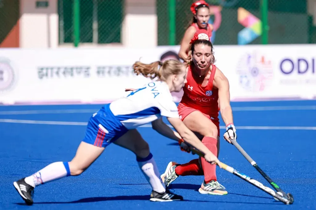 Las Diablas sumaron su primer triunfo en el Preolímpico de Hockey Césped (FIH)