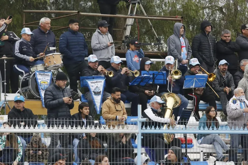 La bandita de Magallanes vs Union Española. Fecha 20, campeonato Nacional 2023 (Photosport)