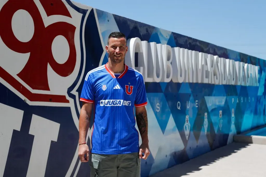 El argentino de 33 años conoció en Centro Deportivo Azul. Foto: U. de Chile.