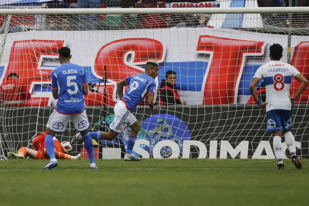 Leandro Fernández es muy importante para el esquema de Gustavo Álvarez en la U. Foto: Dragomir Yankovic/Photosport