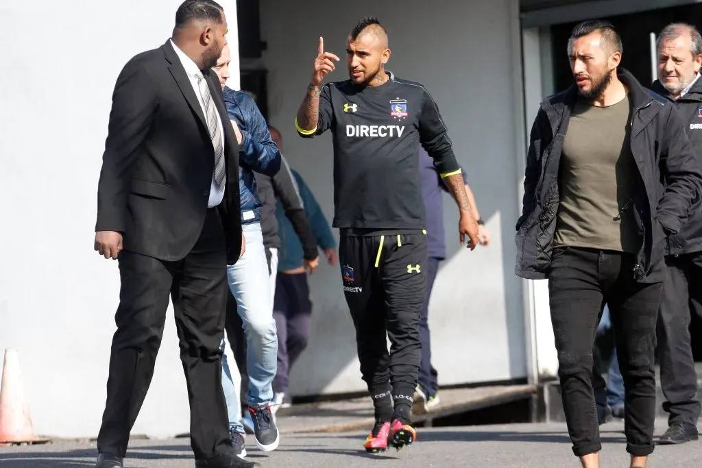 Vidal ilusiona a los hinchas de Colo Colo. Foto: Sebastian Ordenes/ Colo Colo via Photosport