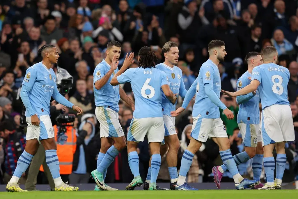 Manchester City ha sido acusado de 115 infracciones económicas a la liga inglesa. | Foto: Getty Images.