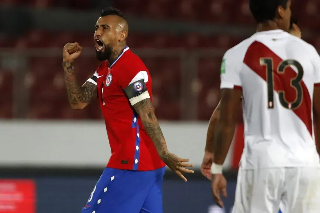 Gareca deberá definir el protagonismo de Vidal en su nueva Roja. Foto: Andres Pina/Photosport