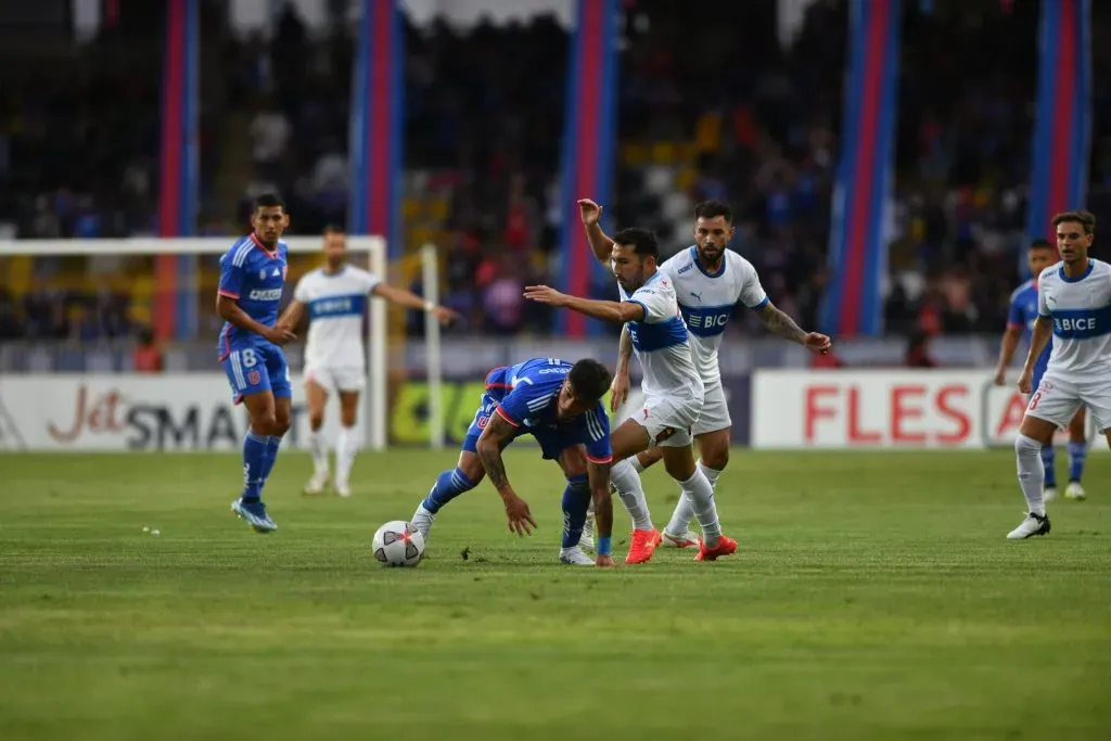 La Católica perdió con la U en el primer Clásico Universitario del 2024. | Foto: Photosport