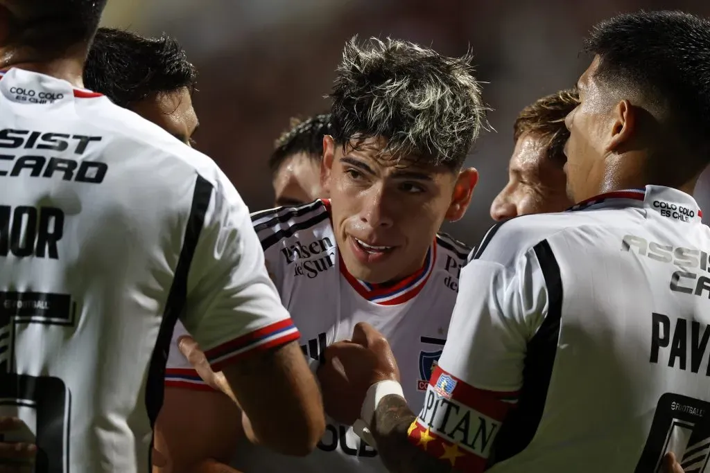 El jugador marcó el único gol en la victoria de Colo Colo ante Everton. Foto: Andres Pina/Photosport