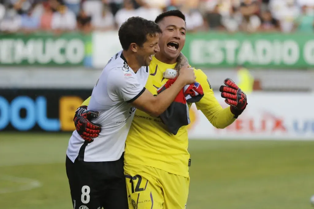 El paso por Colo Colo marcó al portero con los hinchas de Universidad de Chile. Foto:  Ricardo Ulloa/Photosport