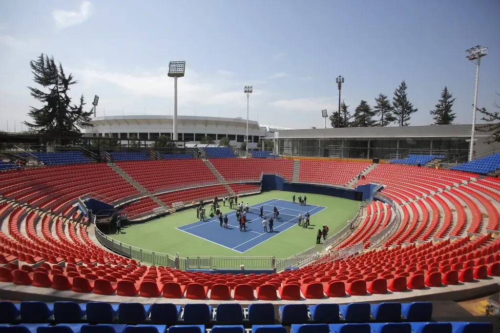 El Court Central Anita Lizana fue remodelado para los últimos Juegos Panamericanos. Imagen: Photosport.