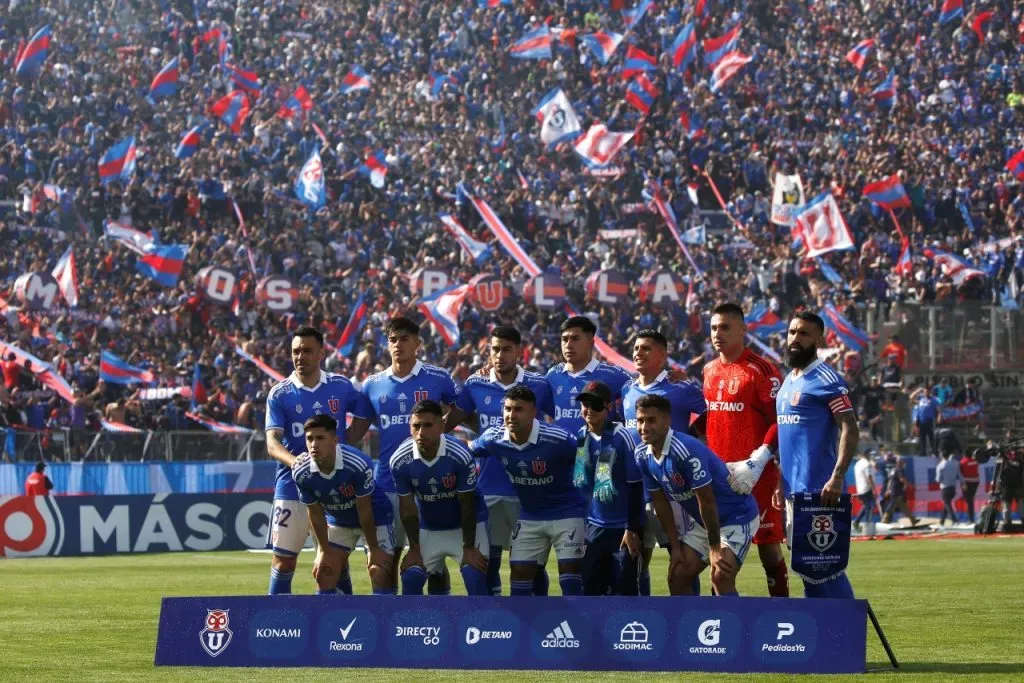 El 27 de agosto de 2022, la última vez que U. de Chile jugó en el Estadio Nacional (Photosport)