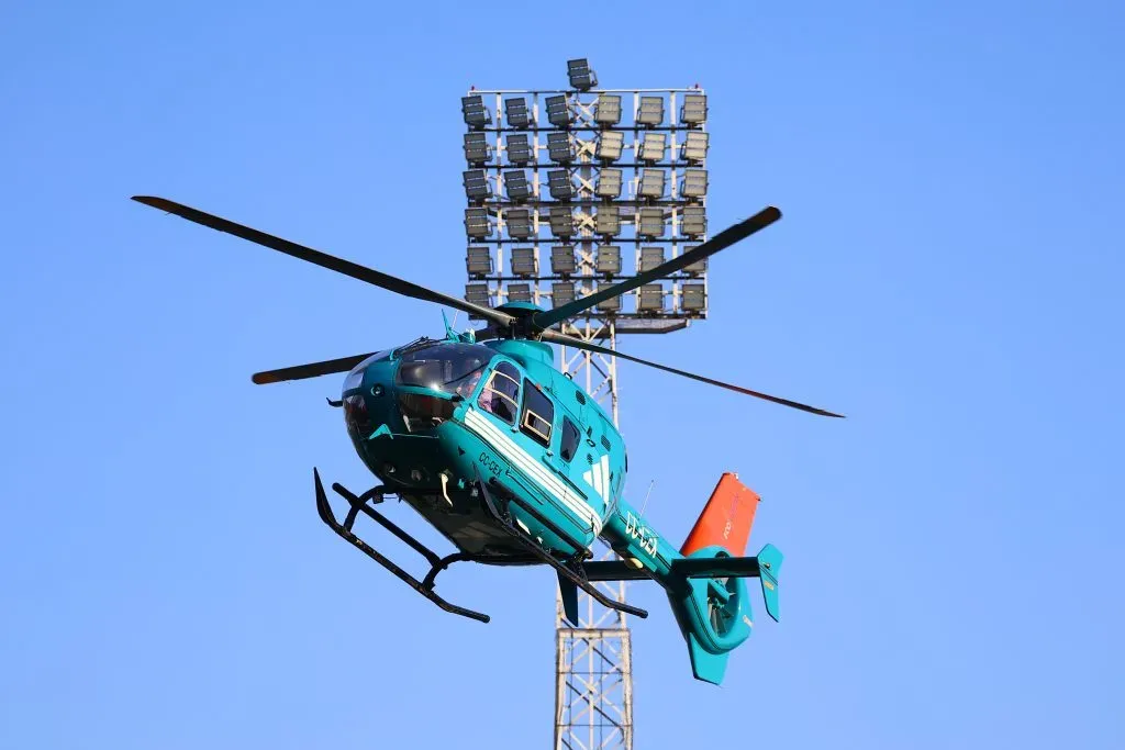 El viaje en helicóptero de Arturo Vidal está a punto de terminar. (Marcelo Hernández/Photosport).