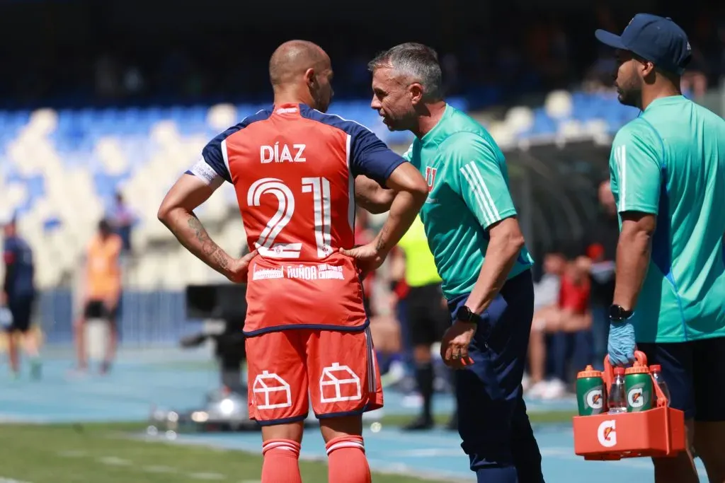 Marcelo Díaz asegura que todavía tienen tiempo para corregir errores. Foto: Eduardo Fortes/Photosport