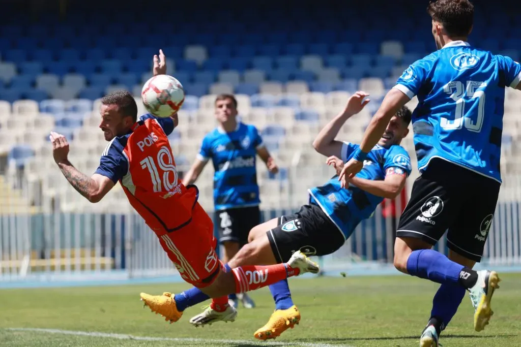 Luciano Pons sumó minutos en el último amistoso de la U | Photosport