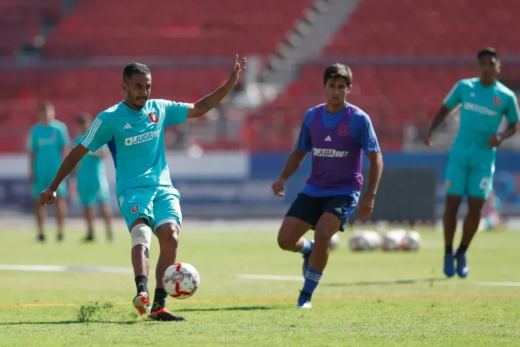 La U entrenó en el Nacional antes de jugar contra Cobresal