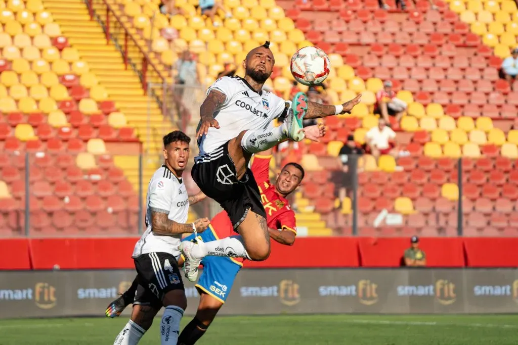 Arturo Vidal es una de las figuras de Colo Colo en el mediocampo (Guille Salazar)