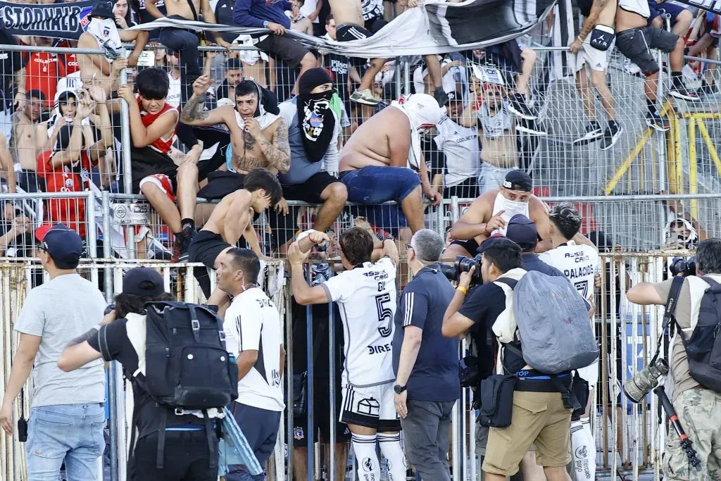 Los incidentes de la Supercopa han sido clave en la polémica. Foto: Marcelo Hernandez/Photosport