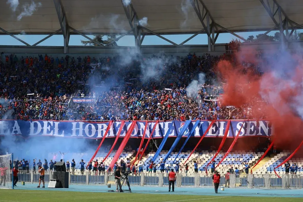 La U fue el único equipo que se comprometió con la medida para este fin de semana. Foto: Eduardo Fortes/Photosport